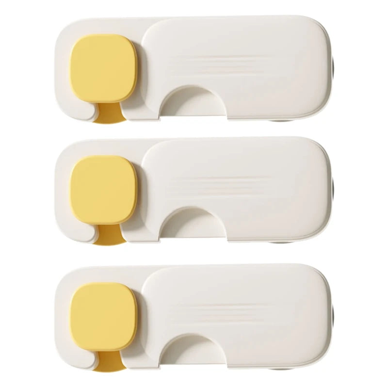 3/5/10PCS Children Safety Locks for Kitchen Cupboards Adhesive Baby Proofing Cabinet Lock for Cabinets Drawer Door Fridge
