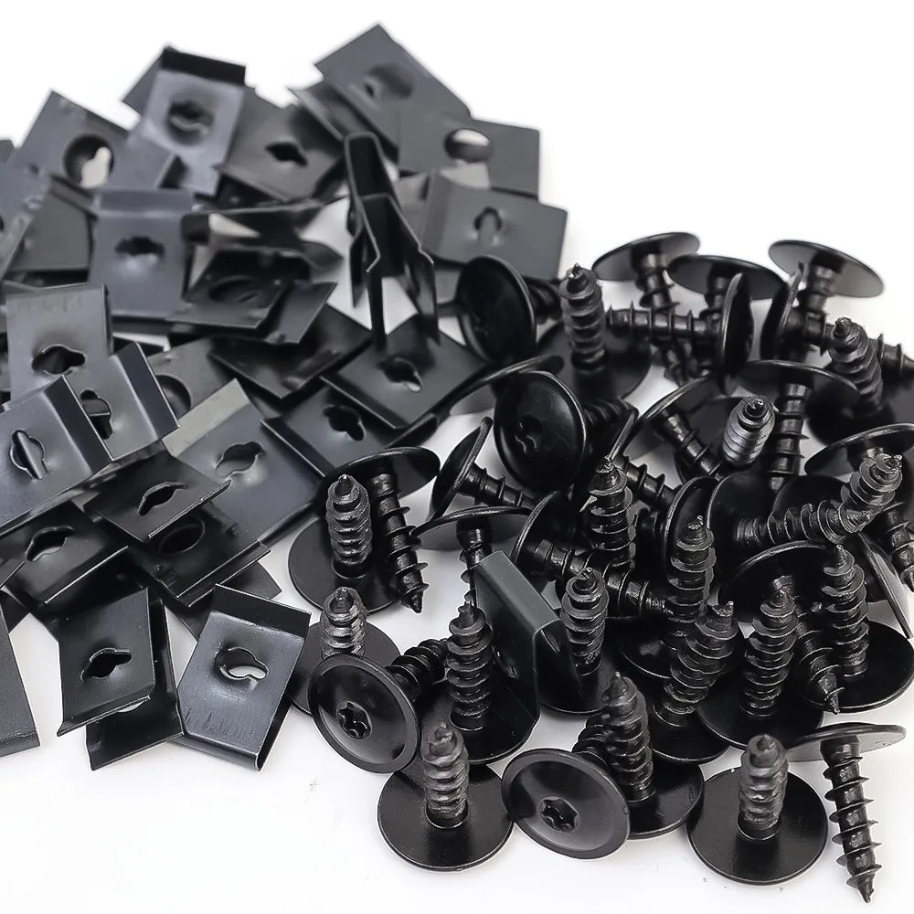 Wall Panel Fixed Screws Self Tapping Car Engine Clamps Torx Bolt Bumper Arch Mud Flaps Splash Guards Undertray Trim