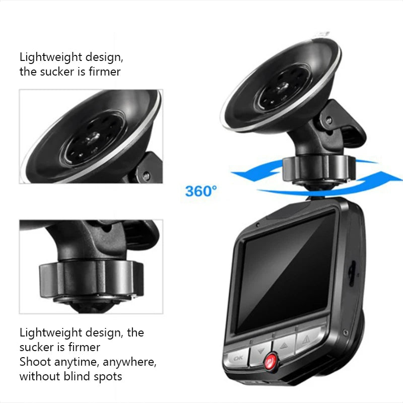 1080P Car DVR Dash Cam for Cars Camera HD Video Recorder for Vehicle Dvrs Night Vision Monitor Parking Vehicle Camera