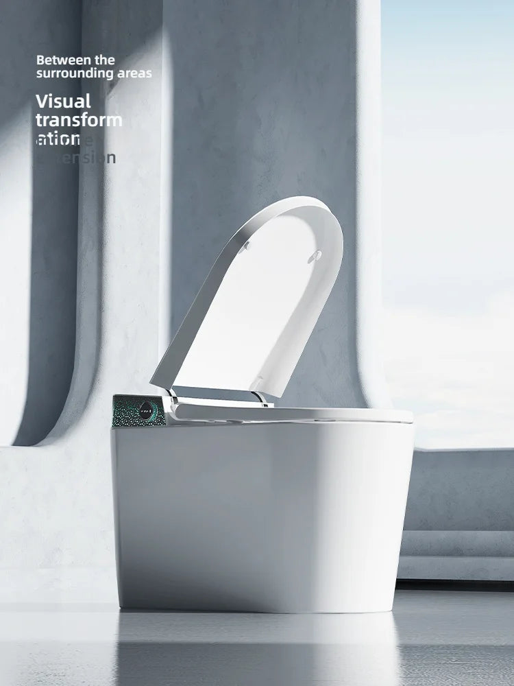 Automatic Toilet Comfort-fit Seat Smart Toilet Commode Living Room Smart Toilets for Relaxing Seating Experience Bathroom