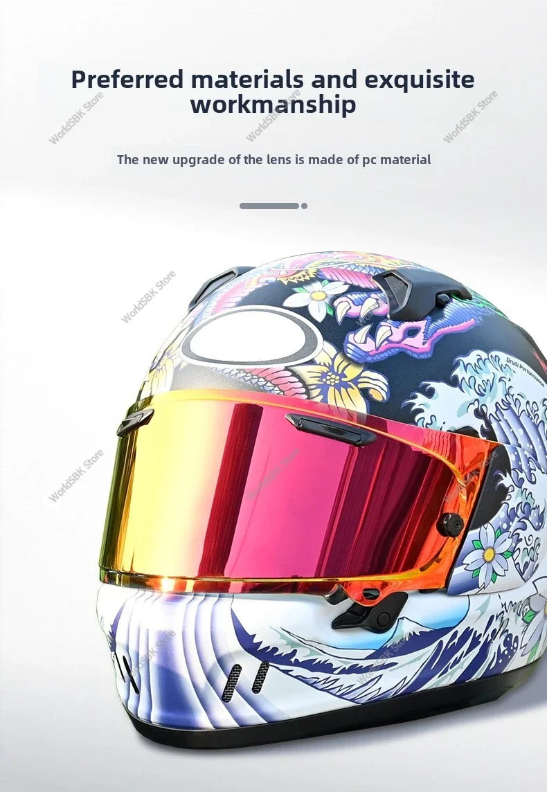 Motorcycle Helmet Visors For ARAI RX-7X RX-7V RX7X CORSAIR-X RX7V NEO XD VAS-V VECTOR-X DEFIANT-X QUANTUM-X SIGNET-X QV-PRO