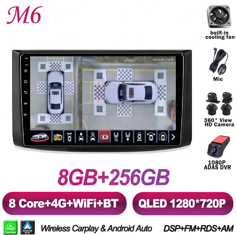 Android 16 For Chevrolet Lova Captiva Gentra Aveo 2006-2012 Touch Screen Android Auto Mirror Link Stereo Head Unit Car Radio RDS