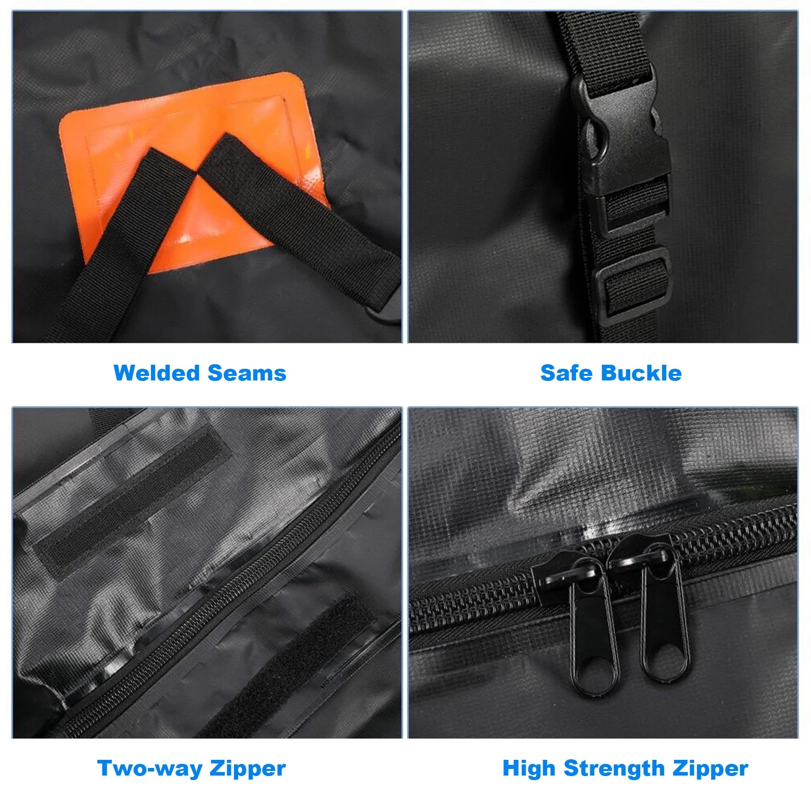 420D Waterproof Cargo Bag Car Roof Cargo Carrier Universal Luggage Bag Storage Cube Bag for Travel Camping Rooftop Cargo Bag