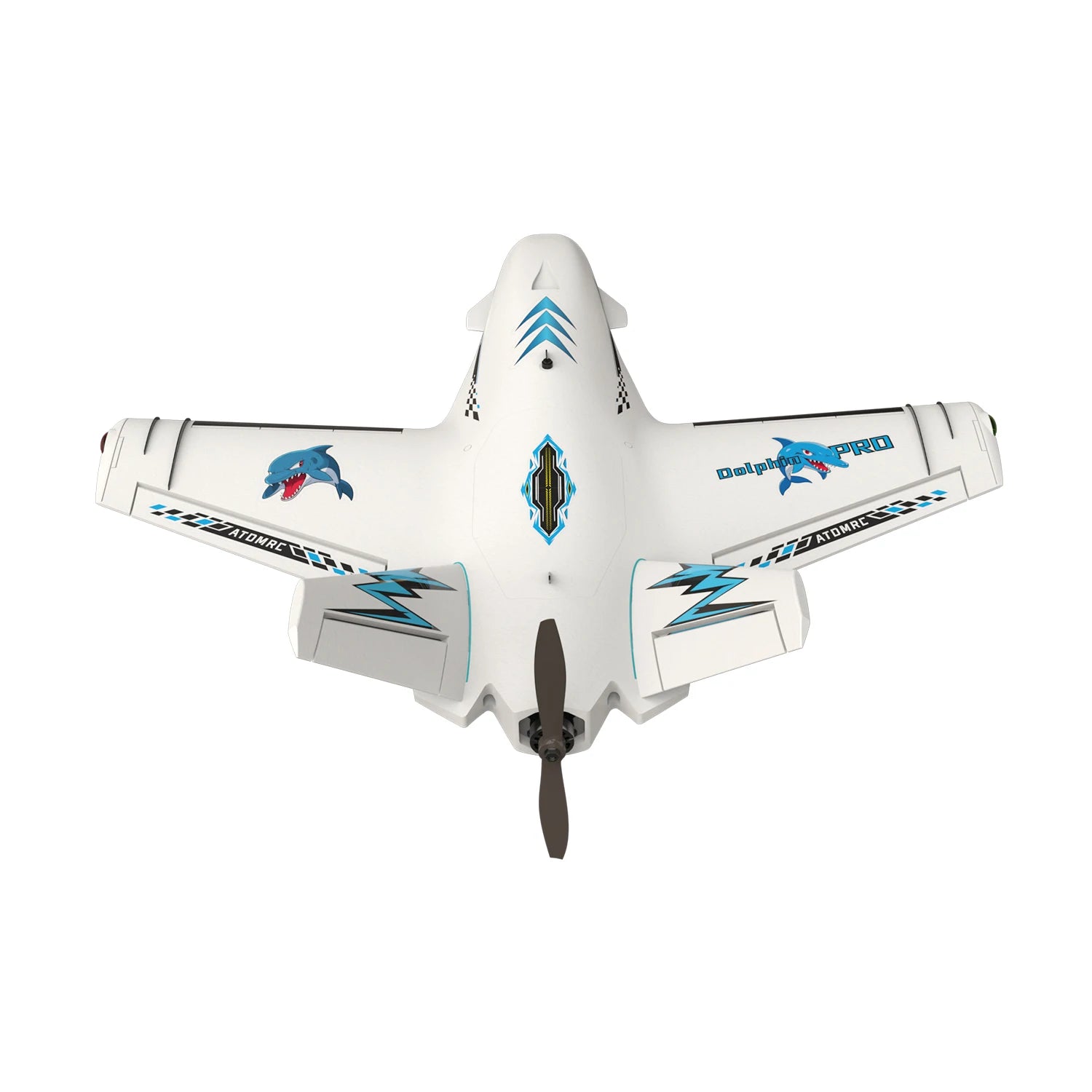 ATOMRC Dolphin PRO Fixed Wing RC Plane 800mm Wingspan FPV Aircraft EPP Foam Quick Disassembly Installation for DJI O3/O4 unit