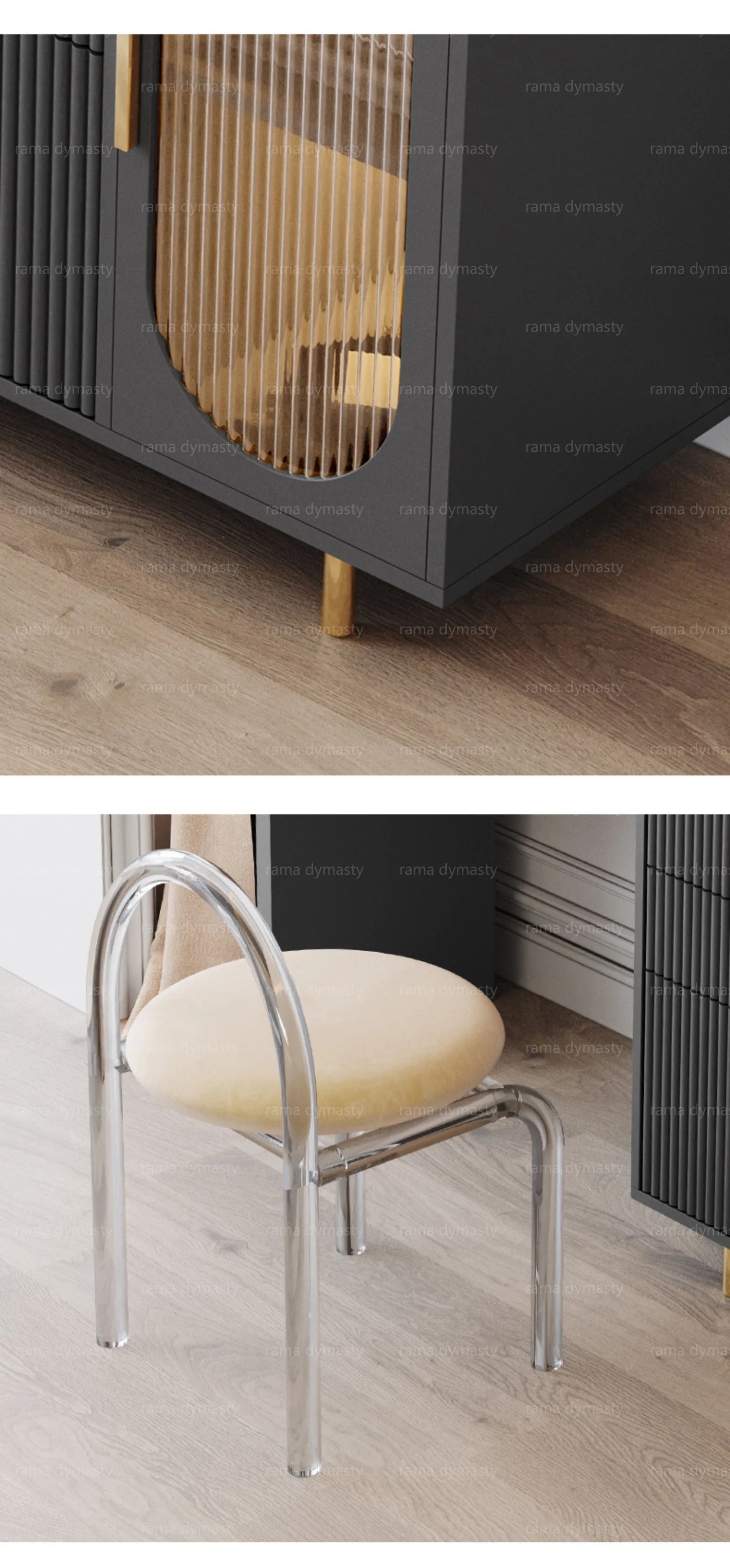 Modern Dresser Bedroom Simple Modern Corner Integrated Dressing Table Small Household Light Luxury Dressing Table