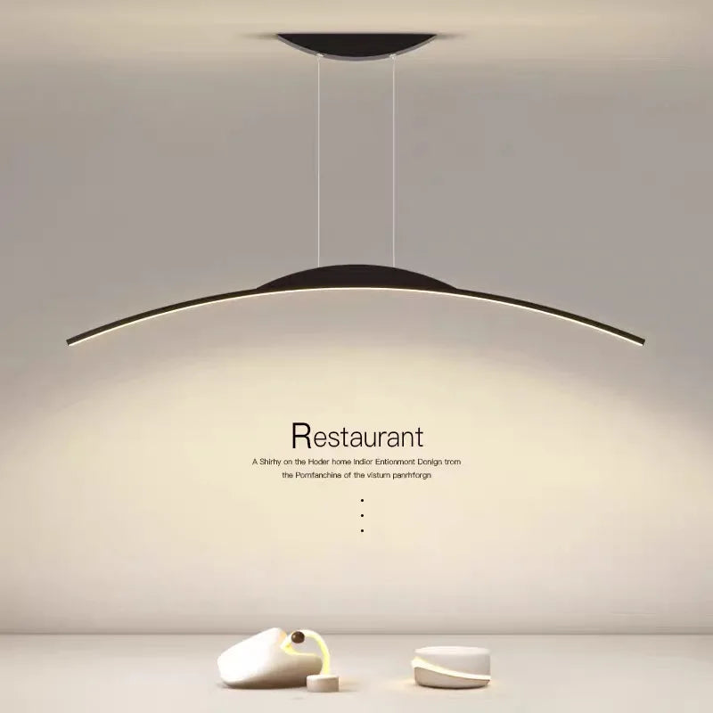 Modern LED Pendant Lamp for Living Dining Room Restaurant Kitchen Island Office Cafe Hanging Chandelier Home Decor Light Fixture