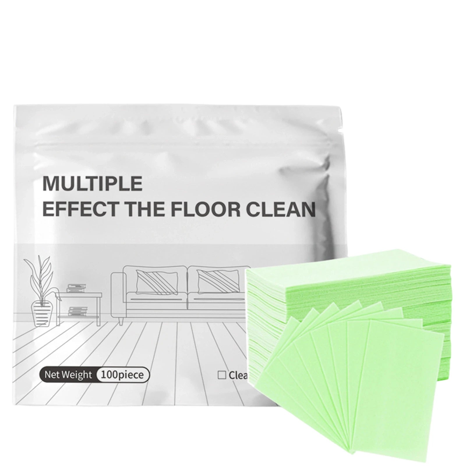 Floor Cleaner Cleaning Sheets Stain Removal Brightening and Fragrance-retaining Floor Cleaning Supplies