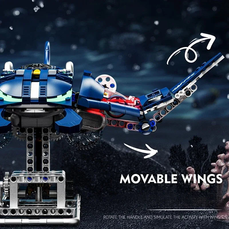 898PCS V8 Engine MOC Building Blocks Model Kit Creative Technical Assembly Educational STEM Desktop Collectible Gift for Kids