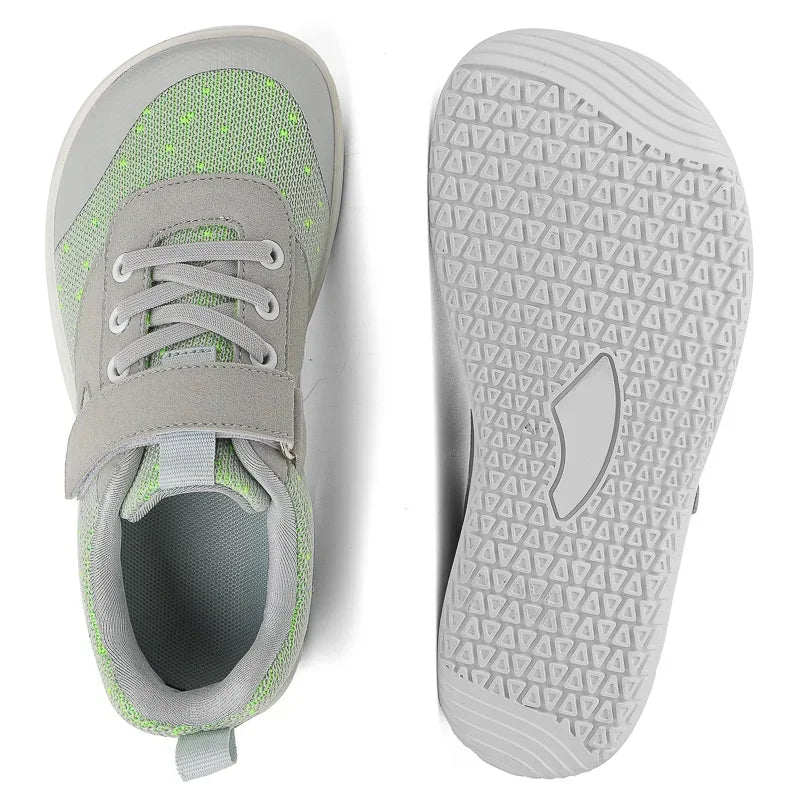 Little/Big Kids Minimalist Barefoot Shoes + Zero Drop + Wide Sneaker for Boys/Girls Outdoor Sports Walking shoes Running Sneaker