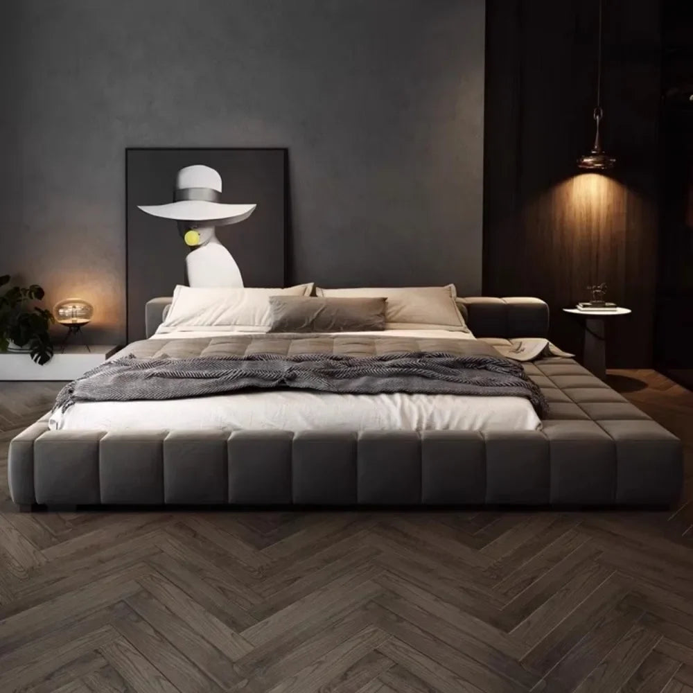 Bedroom Unique Bed Aesthetic Modern Double Children Bed Luxury Sleeping 180x200 Camas De Matrimonio Dormitorio Home Furniture