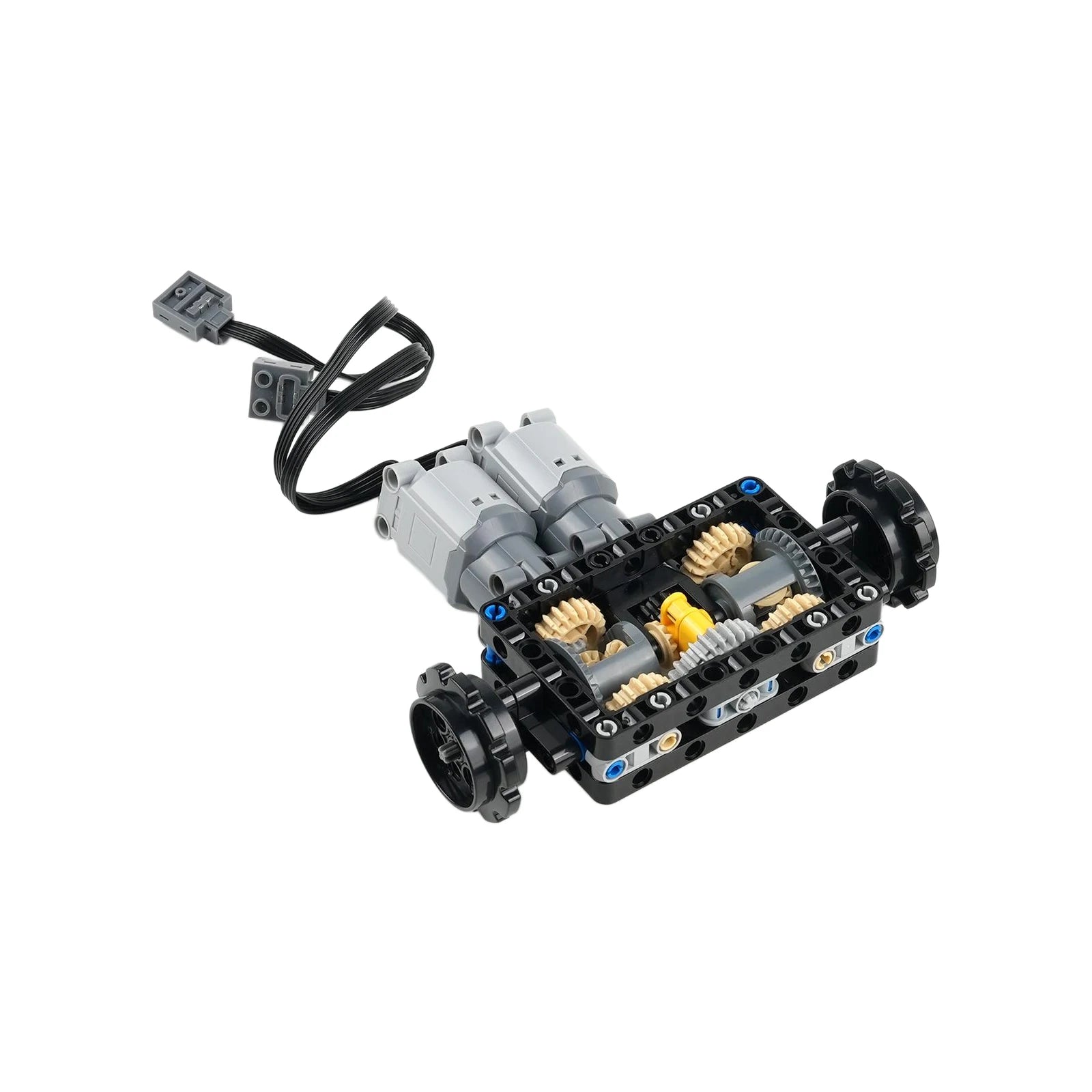 MOC-19788 Tank Remote Control Steering System Building Blocks Kit with L Motors 66pcs ABS Educational STEM Toys Bricks Kids Gift