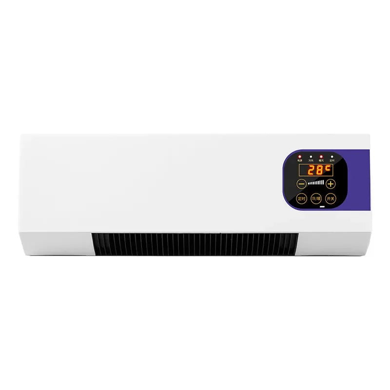 Household Wall Mounted Bathroom Energy Saving Quick Heating Electric Heater Desktop Remote Control Dual Purpose Heater