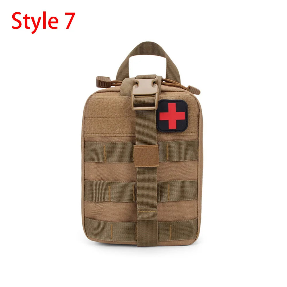 Outdoor Camping Trauma First Aid Kit Multifunctional Equipment Survival Tool Kit Wilderness Survival Emergency Kit