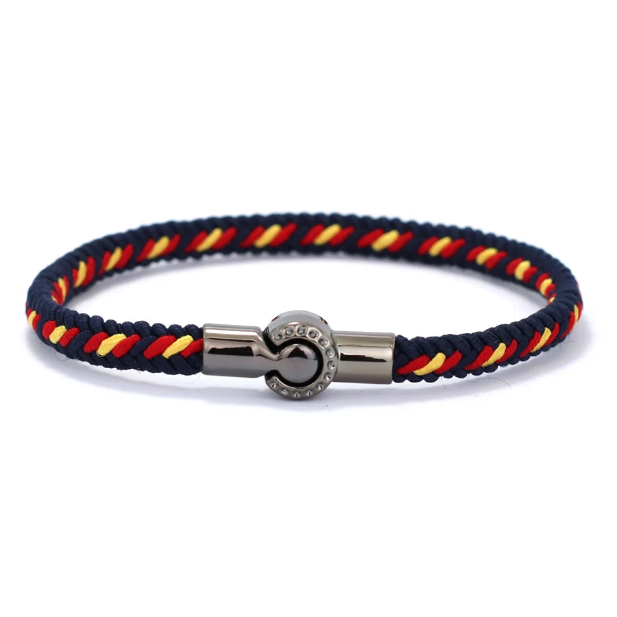 Unique Ethnic String Bracelet Unisex Handmade Braided Lucky Thread Distance Attract Couple Bangle Leisure Accessories Pulseria