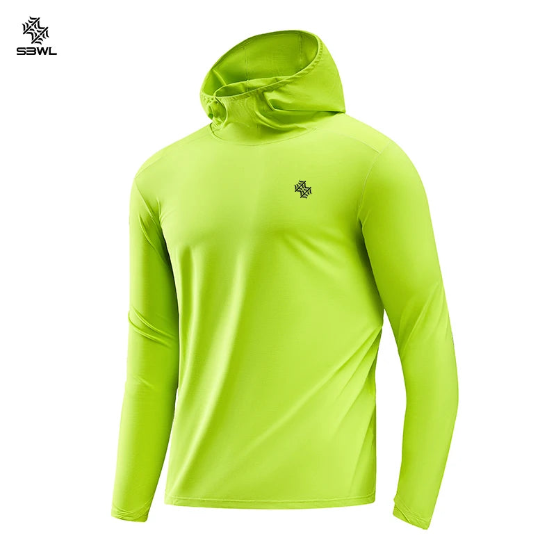 SBWL High-quality Men/Women Long-sleeved Outdoor and Indoor Sports and Fitness Breathable Hoodies for Both Tops
