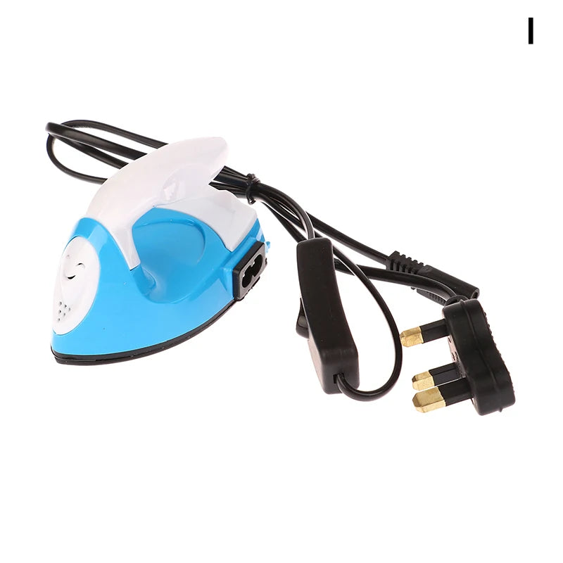 EU/US Plug Mini Craft Iron Electric Iron Portable Handy Heat Press Diy Small Iron For Ironing Clothes Laundry Appliances