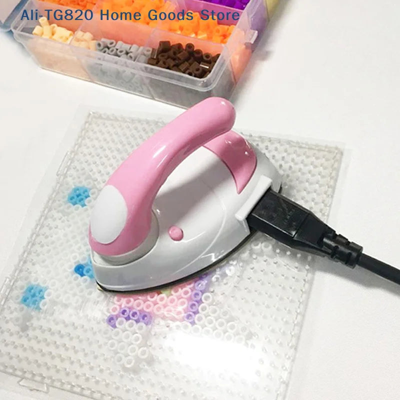 [TG820]Mini Craft Iron Electric Iron Portable Handy Heat Press Diy Small Iron For Ironing Clothes Laundry Appliances EU/US Plug