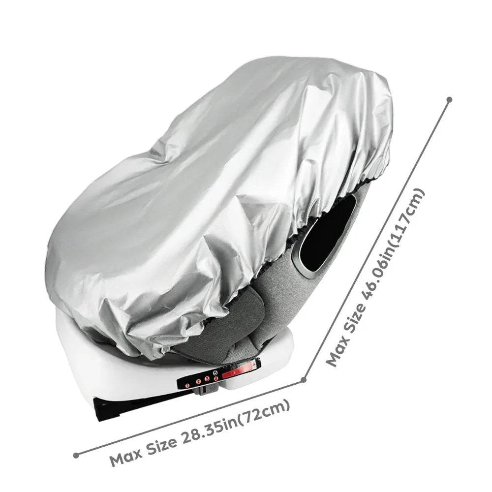 1PC Baby Car Seat Sun Shade Cover Blocks Out Heat & Sun UV Covers Universal Baby Travel Accessories