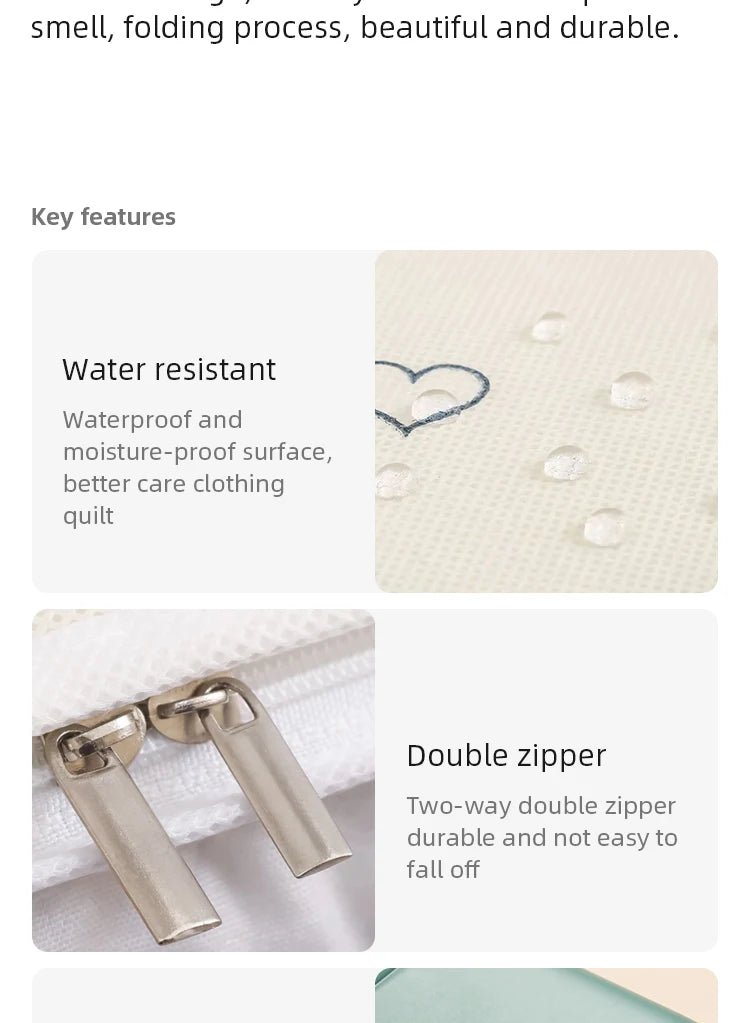 Quilt Storage Bag Multi-functional Dustproof Moistureproof Large-capacity Clothes Storage Bag Home Moving Organising Bag