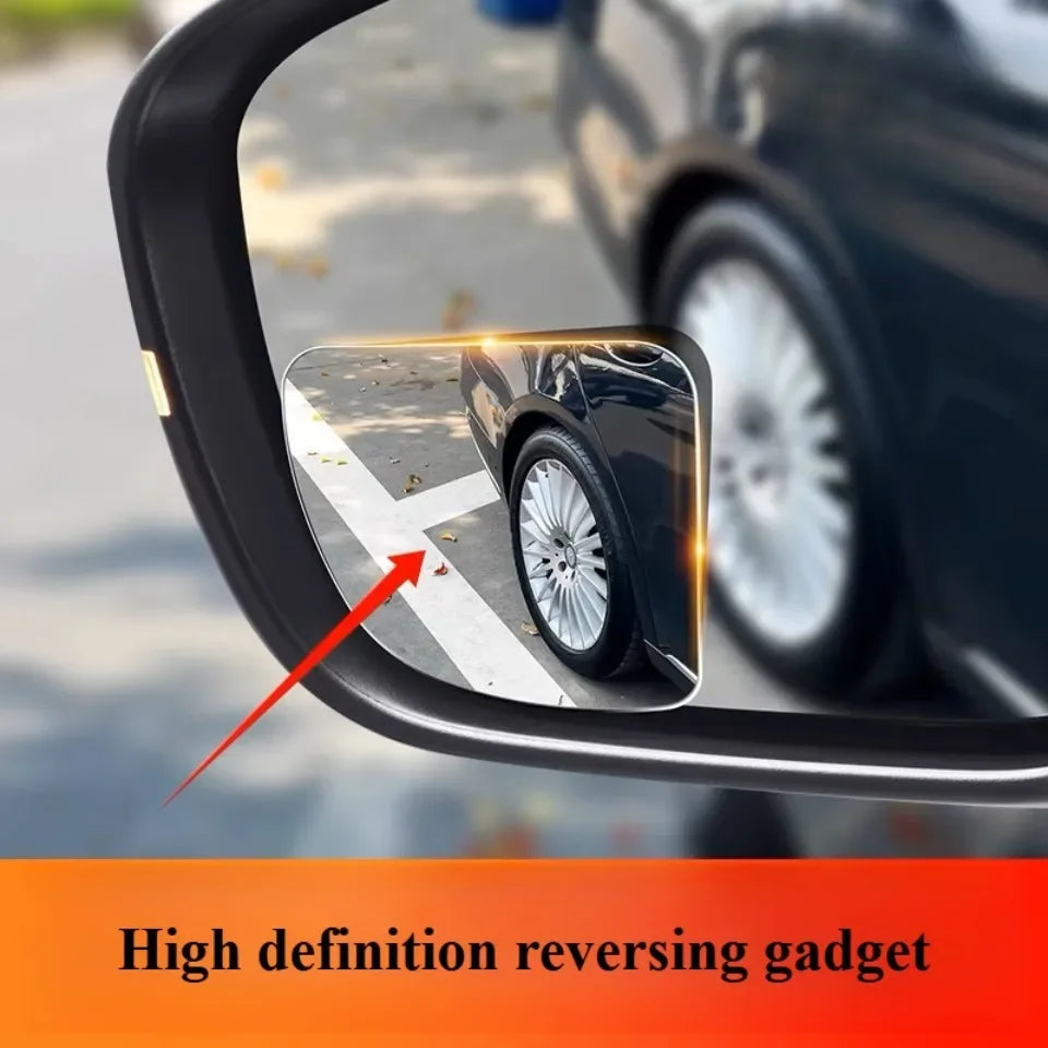 Adjustable Small Round Car Reverse Auxiliary Rearview Convex Mirror Car Blind Spot Rear View Mirror Wide Angle 360 Degree Mirror