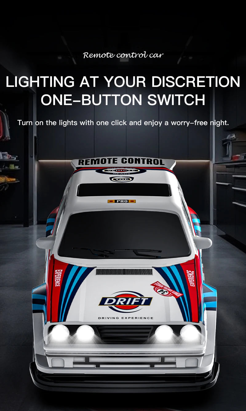 4WD RC Drift Car 1:43 Remote Control Cars Truck 4x4 Racing Drifting 2.4G Radio Mini Vehicle Model Toy Gift for Adults Kids Boys