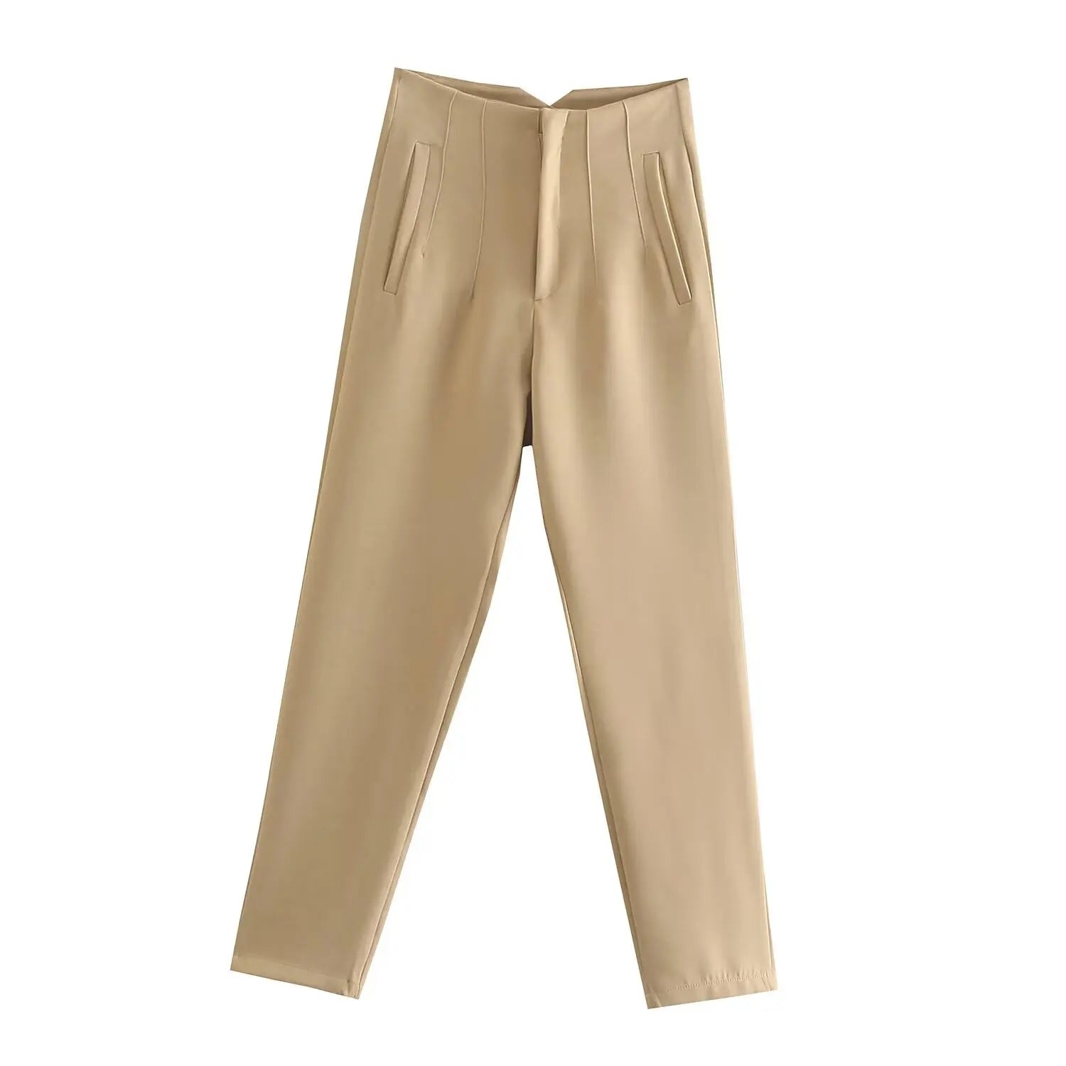 Koekop Office outfits Pencil Trousers Black Pink White Ladies Pants Fashion Office Wear High waist Pants for Women Formal Pants