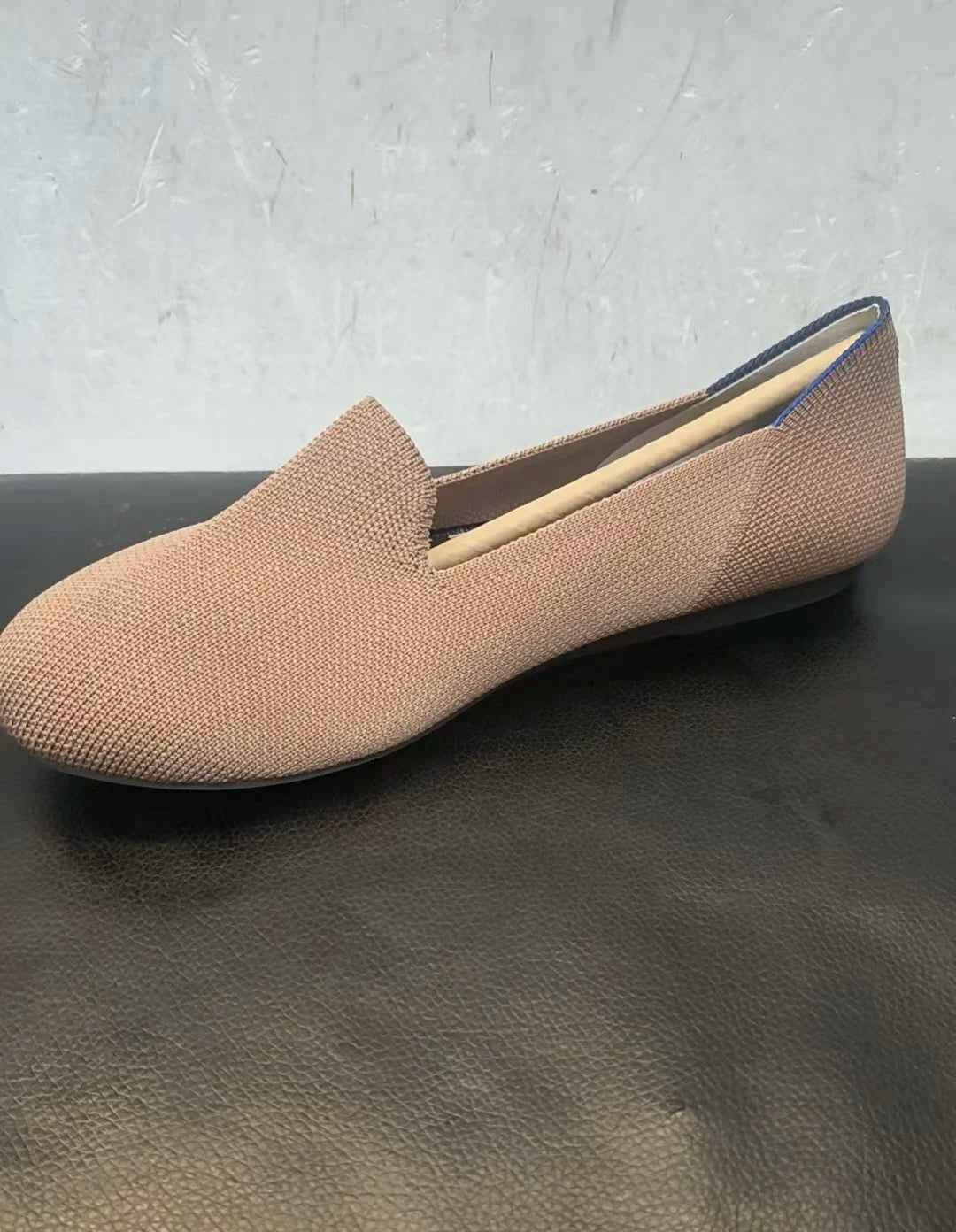 Maggie's Walker Women's Stretchable Soft Bottom Knitted Flats Spring Shallow-mouth Washable Casual Loafers Size 35~40