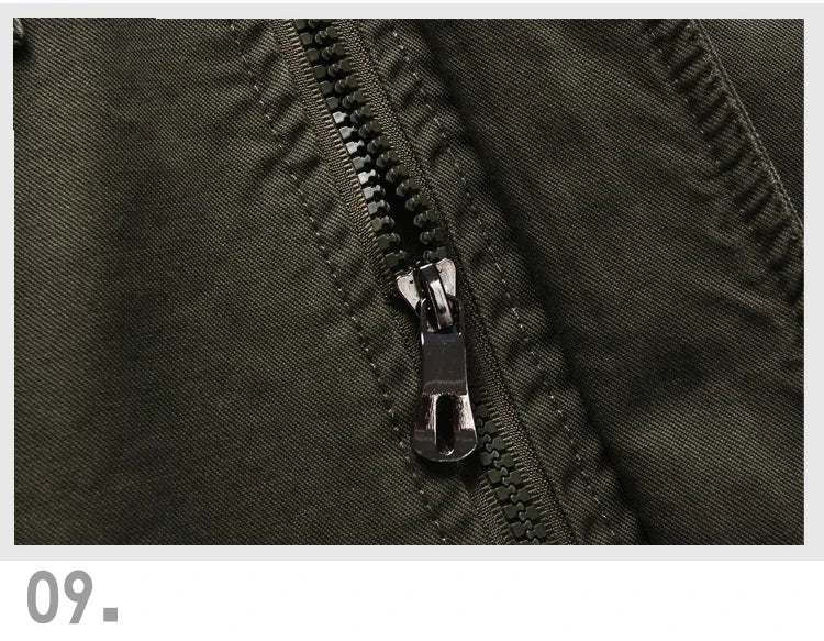 New 2025 Casual Army Military Jacket Men Plus Size M-6XL Jaqueta masculina  Spring & Autumn Cargo Mens Jackets Coat