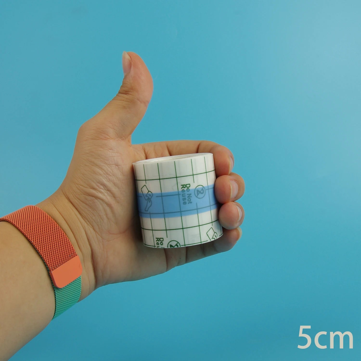 5M Waterproof PU Film for Tattoo Aftercare Protective Skin Healing Bandages Tape Medicinal Wound Dressing Medical Adhesive Tape