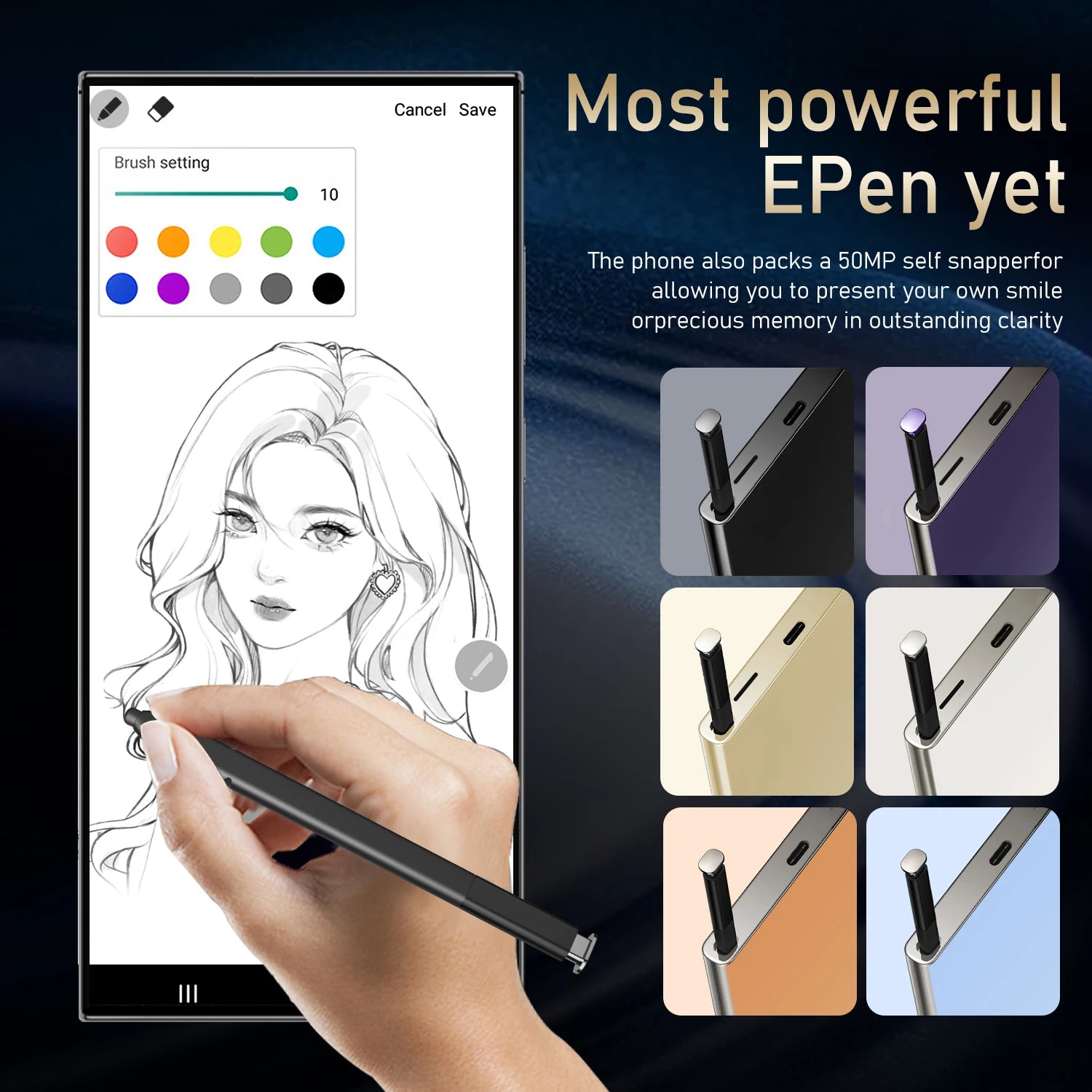 2026 High Quality S27 Ultrar Ultra original intelligent 4G 5G dual card dual standby system global version 7800mAh battery