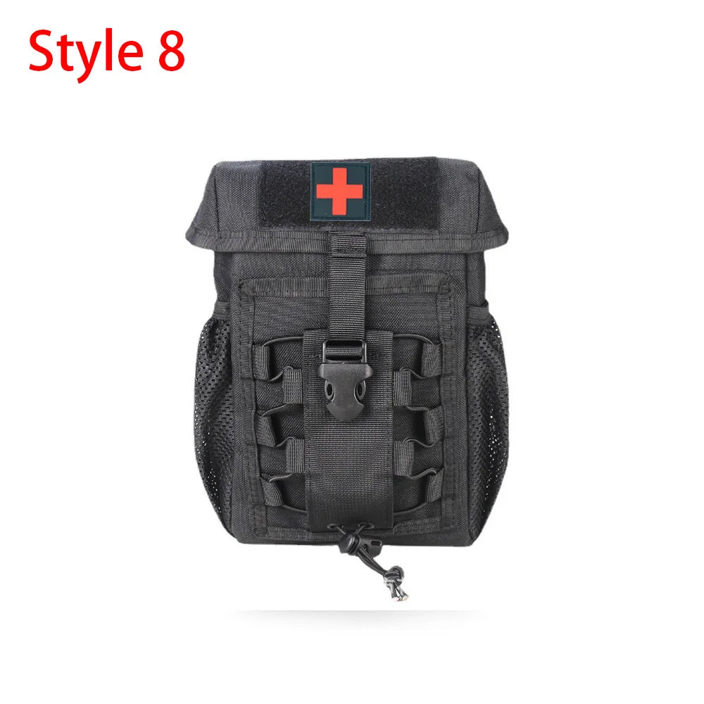 Outdoor Camping Trauma First Aid Kit Multifunctional Equipment Survival Tool Kit Wilderness Survival Emergency Kit