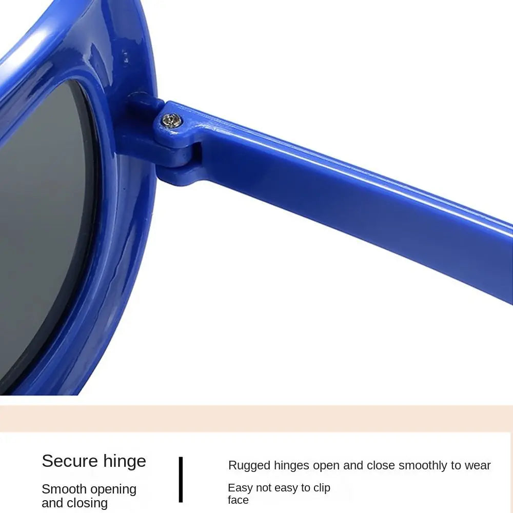 Fashion Cartoon Sunglasses Kids Summer UV400 Trend Sunshade Eyewear Anti-reflective Outdoor Sun Glasses for Children