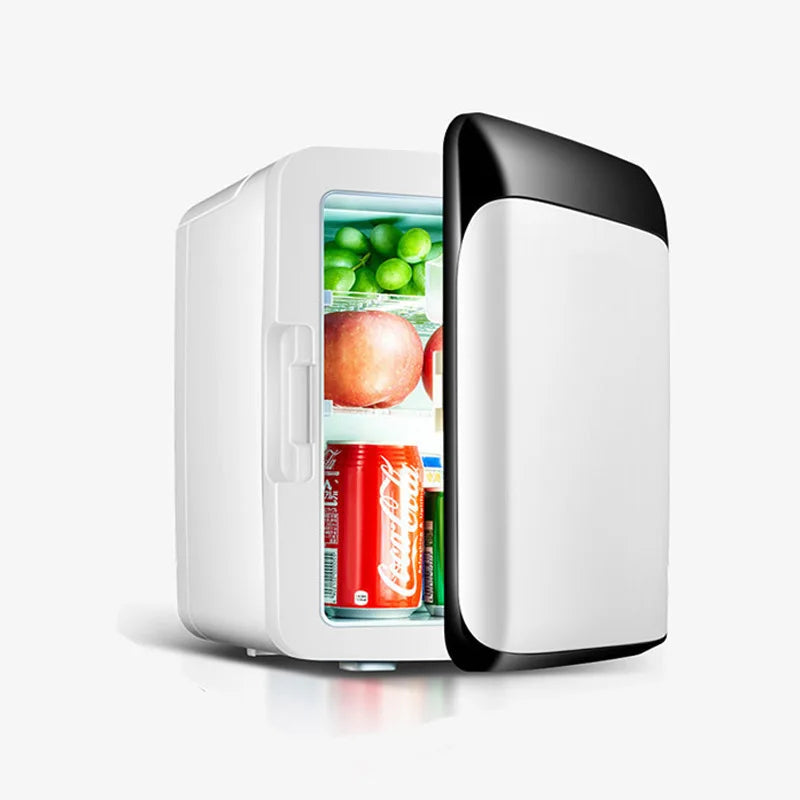10 Liters Mini Refrigerator Car Home Dual-Use Car Refrigerator Car Heating and Cooling Box Dormitory Insulin Refrigerator