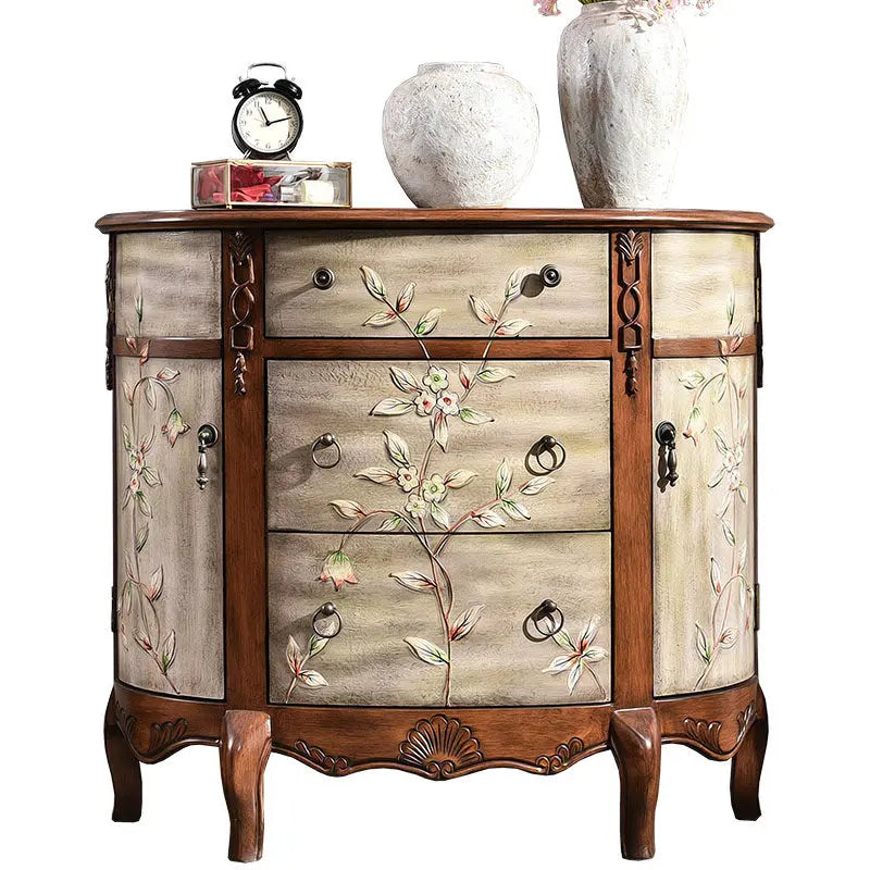 Bedroom With Drawers Living Room Cabinets Round Quality Delicacy Tiny Cute Display Cabinet Modern Nordic Szafka Home Furniture