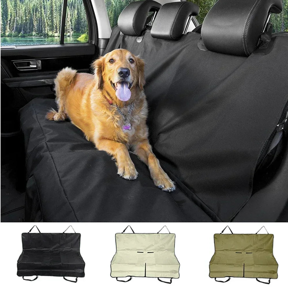 Waterproof 600D Oxford Cloth Dog Car Seat Cover Pet Travel Dog Carrier Car Trunk Mat SUV Cargo Liner For Dogs