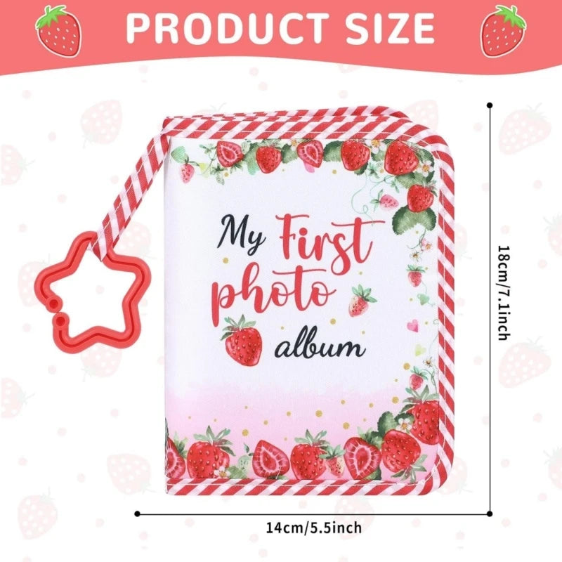 Baby's My Firsts Family Album,Baby Cloth Album For Newborns Toddler and Kids 37JD