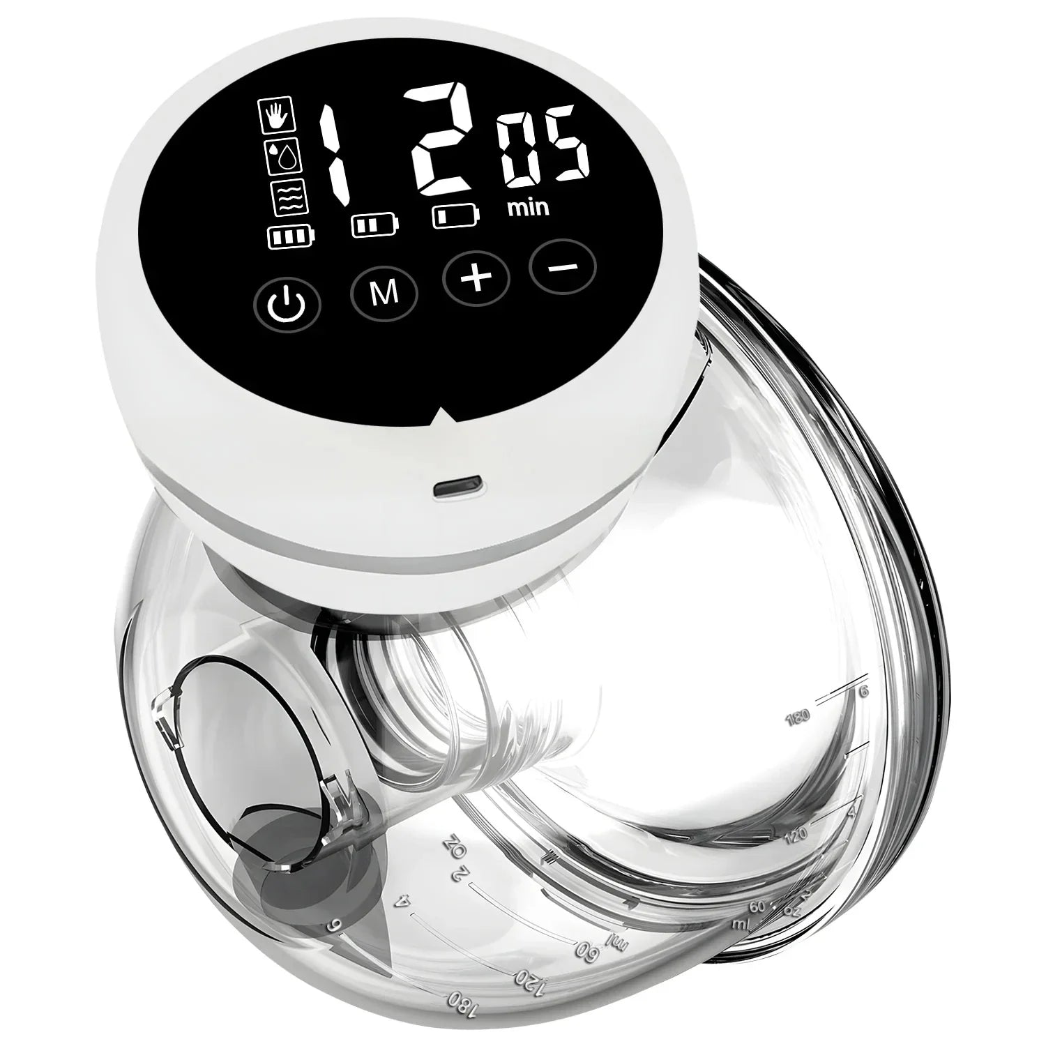 2026 New Wearable Electric Breast Pump Painless Double-Sided, Fully Automatic And Hands-Free Breast Milk Collector Sells Well.