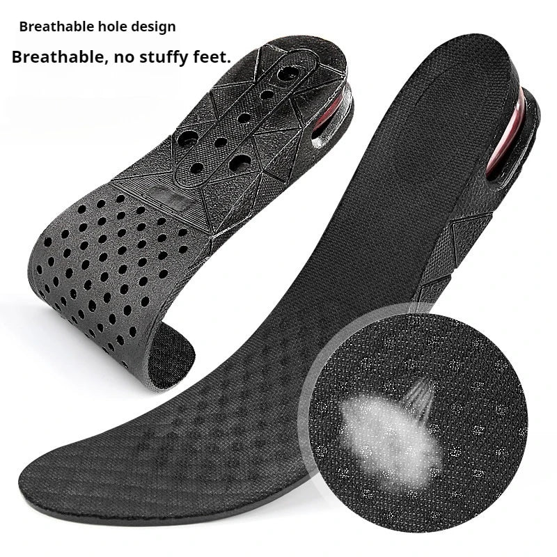 1Pair Height Increase Insole Feet Templates 3/5/7/9cm Variable Height Shoes Insoles Air-Cushioned Shock-Absorbing sports insole