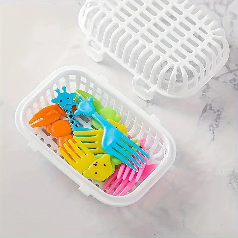 2pcs Kitchen Accessories for Organizing Small Items Specifically Designed for Dishwasher Cleaning and Draining