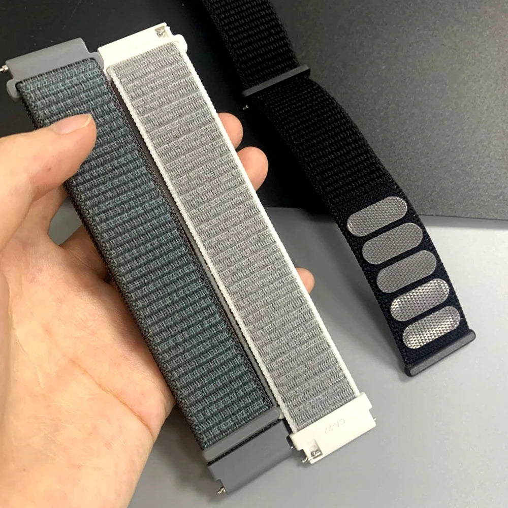 Nylon Strap For Xiaomi Watch 5/ 2 Pro/color 2/S1 Active S2 S3 S4 Sport Braided Bracelet For Xiaomi Watch 22mm Breathable Bands