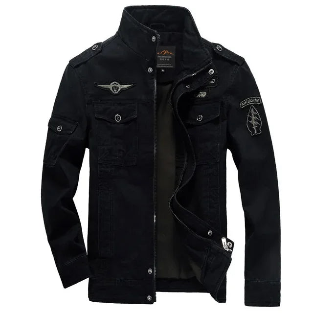 New 2025 Casual Army Military Jacket Men Plus Size M-6XL Jaqueta masculina  Spring & Autumn Cargo Mens Jackets Coat