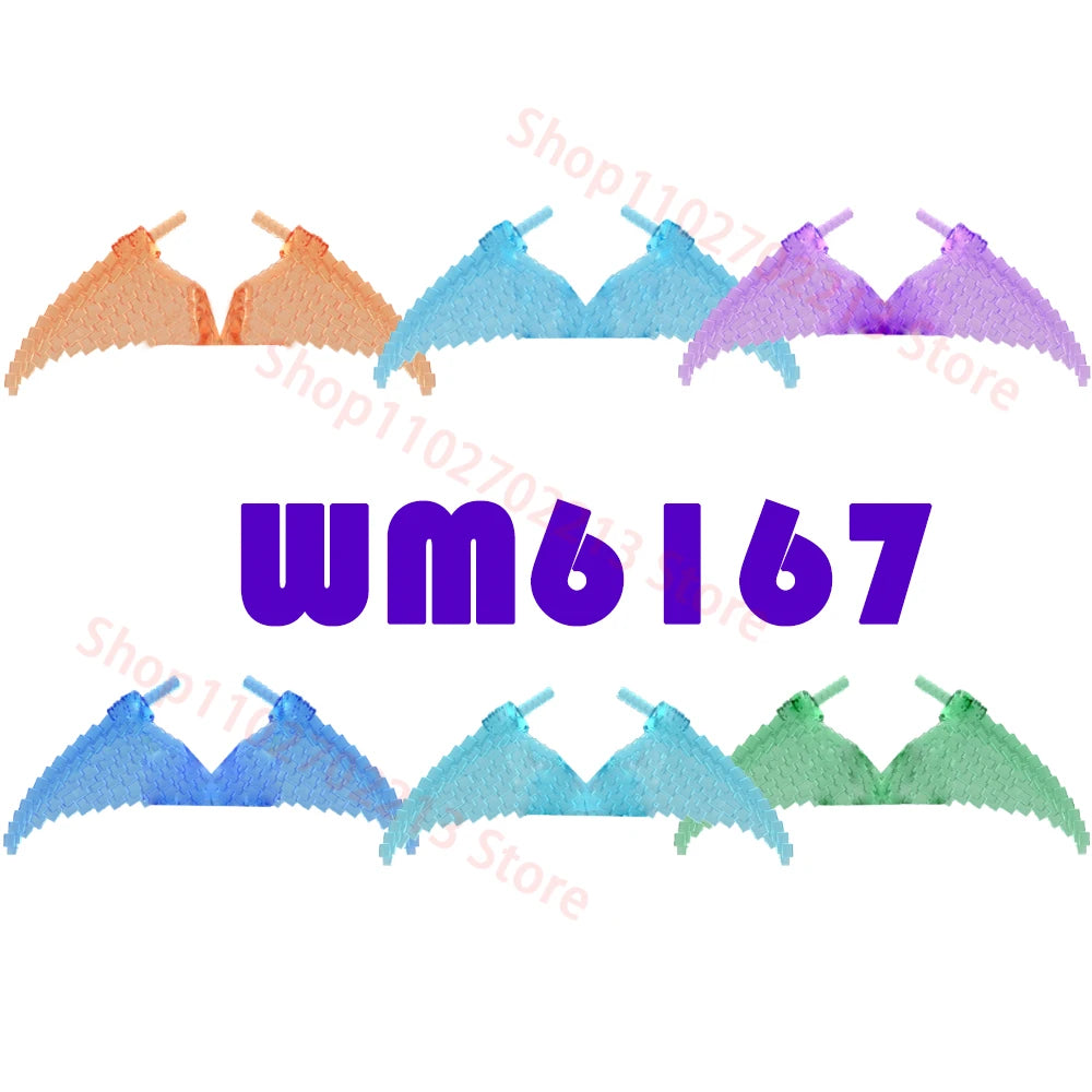 WM6155 Anime Building Blocks Set - Educational STEM Toys for Kids, Christmas Birthday Gift for Boys Girls WM6112 WM6113 WM6152