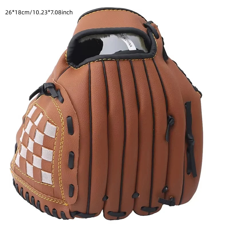 BG Outdoor camping sport Baseball Gloves Softball Practice Equipment Size 9.5 Left Hand For Kids/Adults Man Woman Training