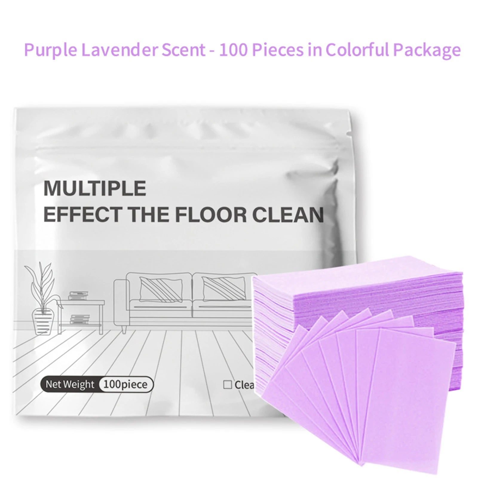 Floor Cleaner Cleaning Sheets Stain Removal Brightening and Fragrance-retaining Floor Cleaning Supplies
