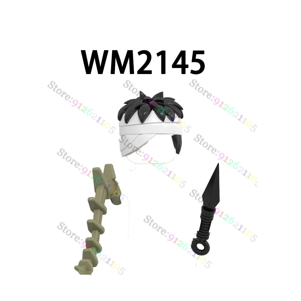 WM6155 Anime Building Blocks Set - Educational STEM Toys for Kids, Christmas Birthday Gift for Boys Girls WM6112 WM6113 WM6152