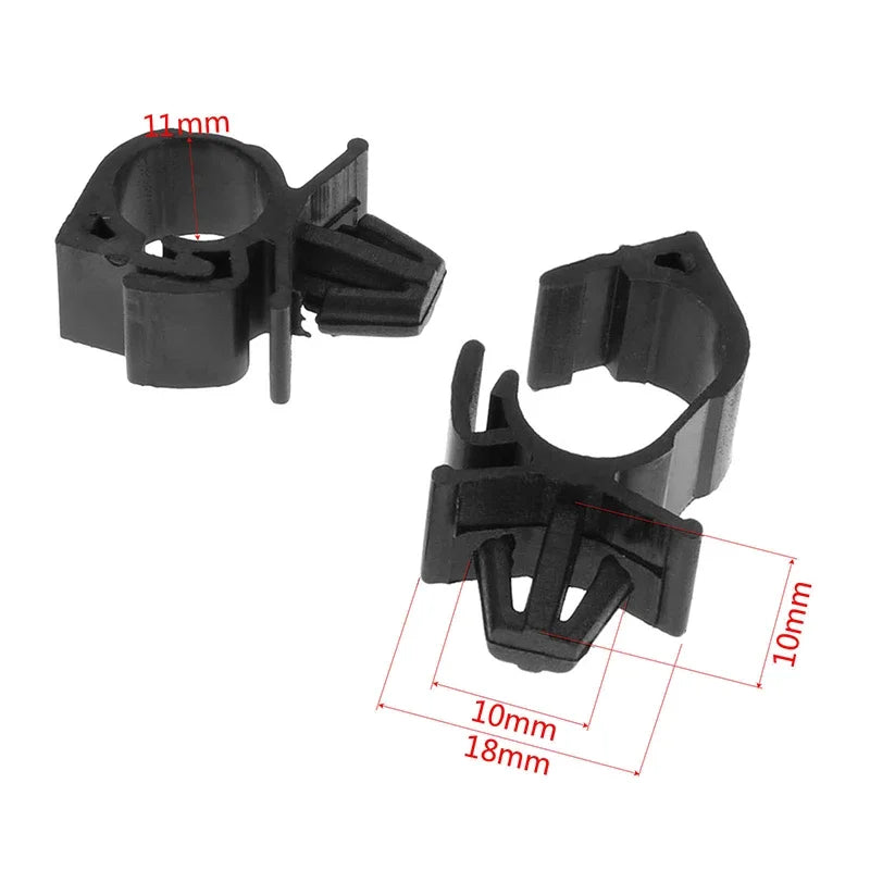 Auto Wiring Harness Secure Buckle Set Multifunction Car Cable Ties Suit For Vehicle Engine Care And Repair
