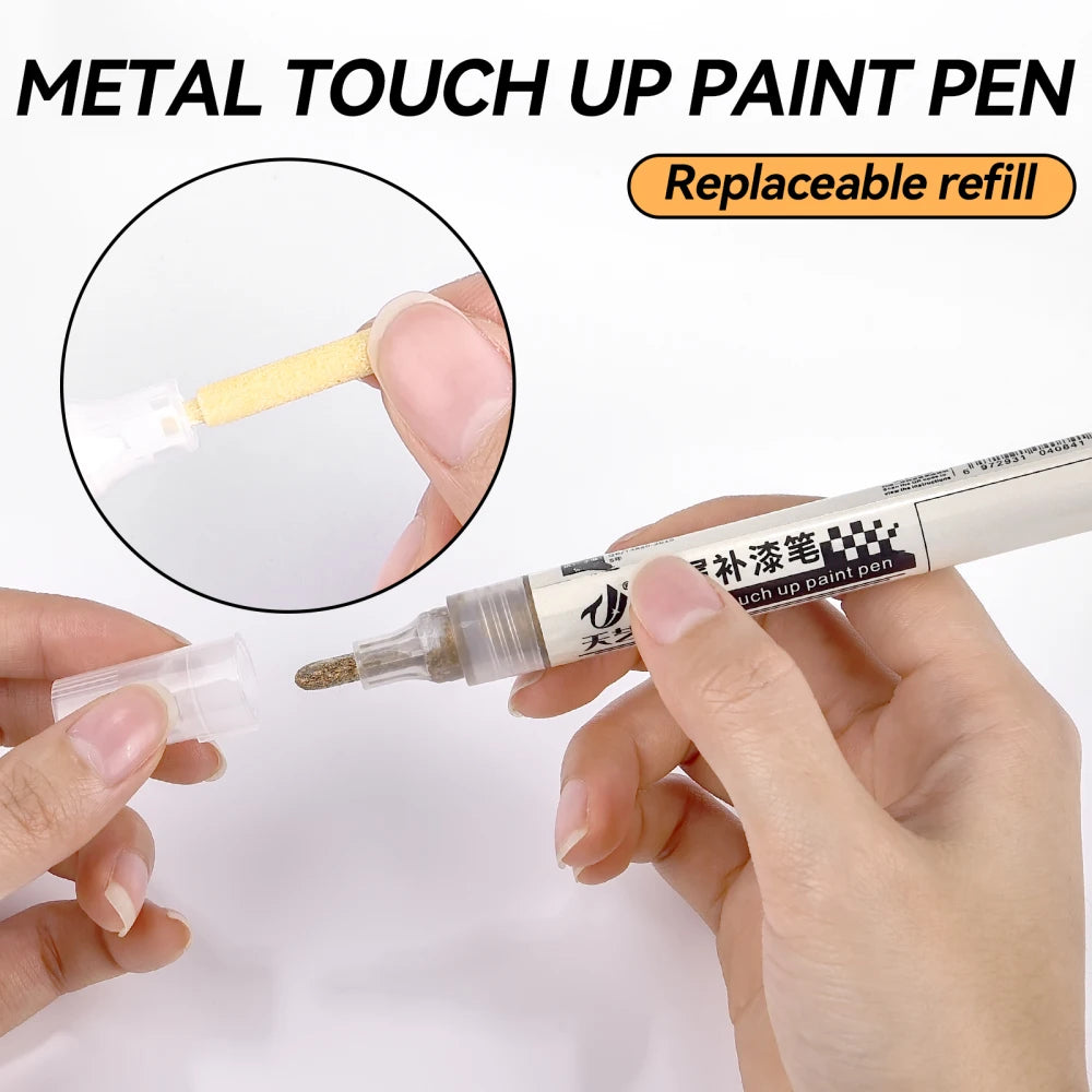 Metal Repair Pen Paint Pen Aluminum Alloy Doors And Windows Security Doors Car Stainless Steel Glasses Frame Scratches Repair