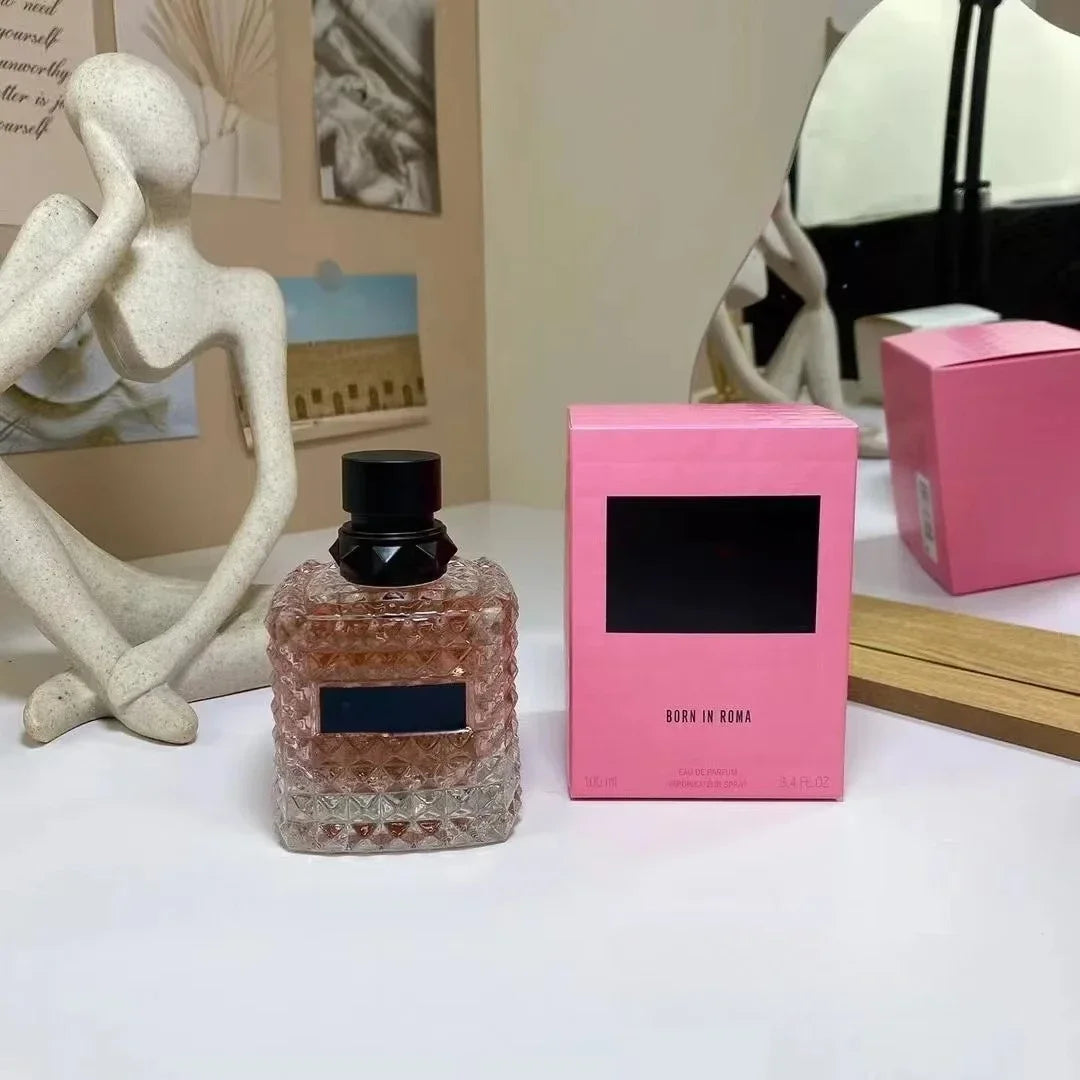 100ML Perfume Charming Sexy Lady Body Spray Men Women's Perfumes High-Quality Long Lasting Fragrance Born in Roma