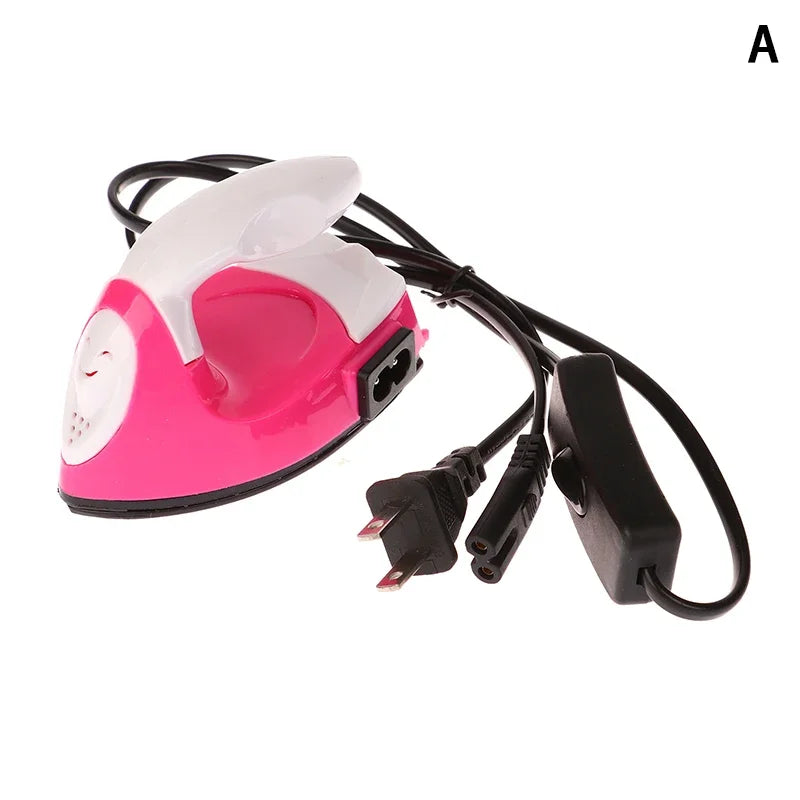 Mini Craft Iron Electric Iron Portable Handy Heat Press Diy Small Iron For Ironing Clothes Laundry Appliances EU/US/UK Plug