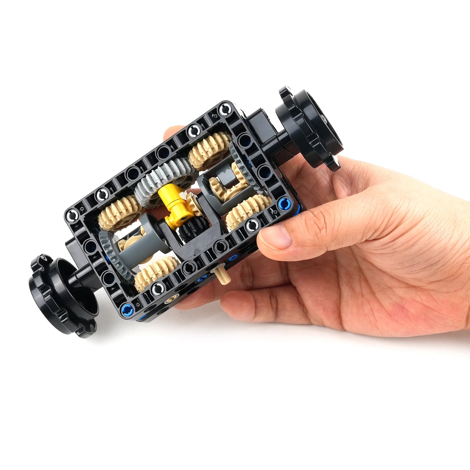 MOC-19788 Tank Remote Control Steering System Building Blocks Kit with L Motors 66pcs ABS Educational STEM Toys Bricks Kids Gift